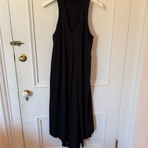 Free People Elegant Black Maxi Dress